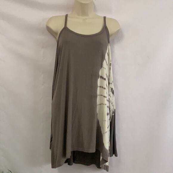 EASEL‎ OMBRÉ LONG SLEEVE OVERSIZE TOP SIZE S - Picture 1 of 7